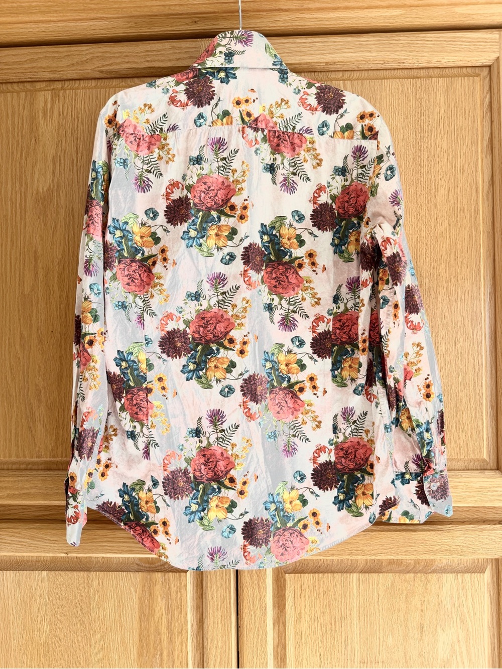 Clearance Curtis & Hawes London Floral York Shirt size M - Picture 2 of 5